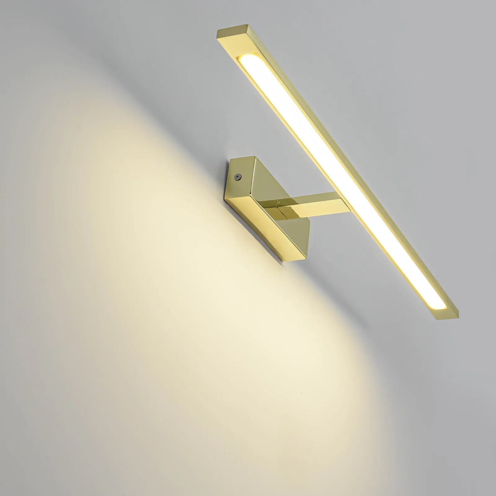 Sklep Kaja Złoty kinkiet do łazienki, szerokość 62cm GS-LWB-20W GOLD ISLA | Kaja* Lampy Led