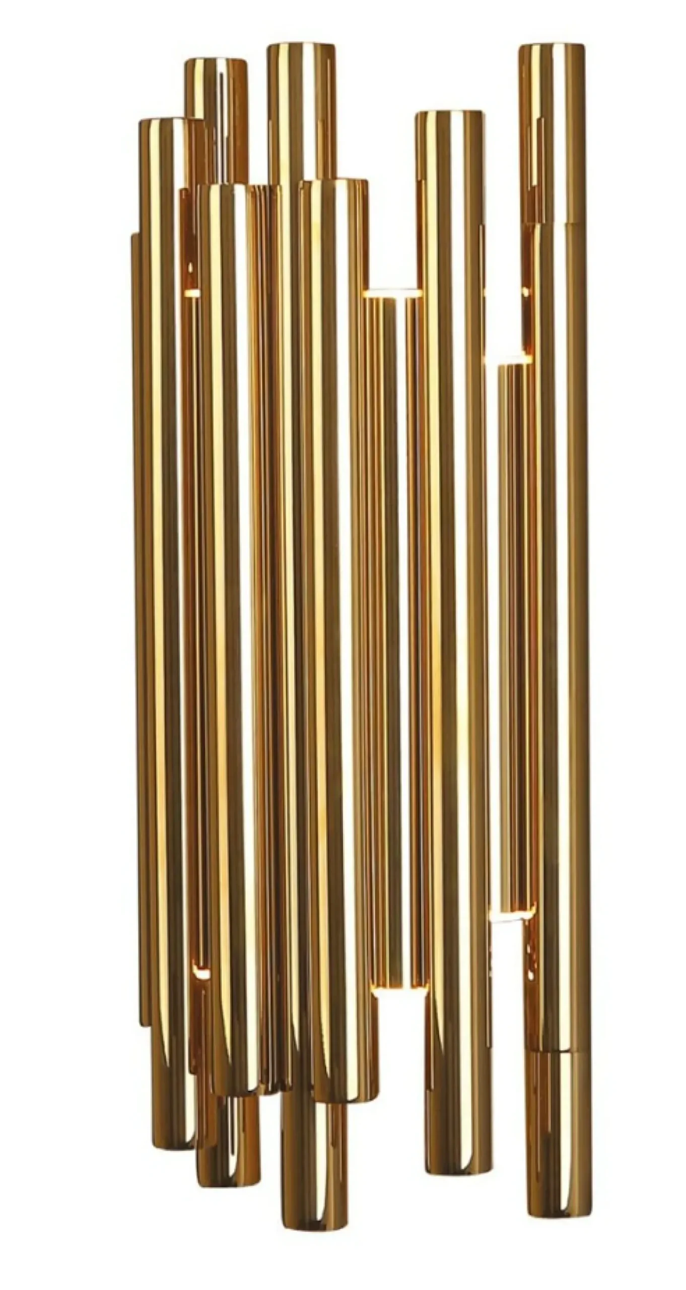 Sklep Kaja Złoty kinkiet z funkcją ściemniania MX W0187D ORGANIC | Kaja* Lampy Led