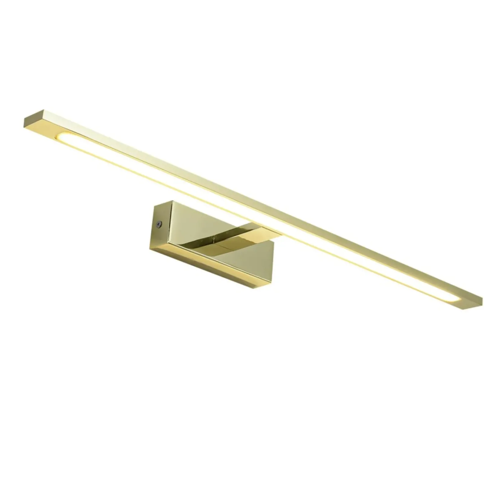 Sklep Kaja Złoty, ledowy kinkiet nad lustro GS-LWB-20W GOLD ISLA | Kaja* Lampy Led