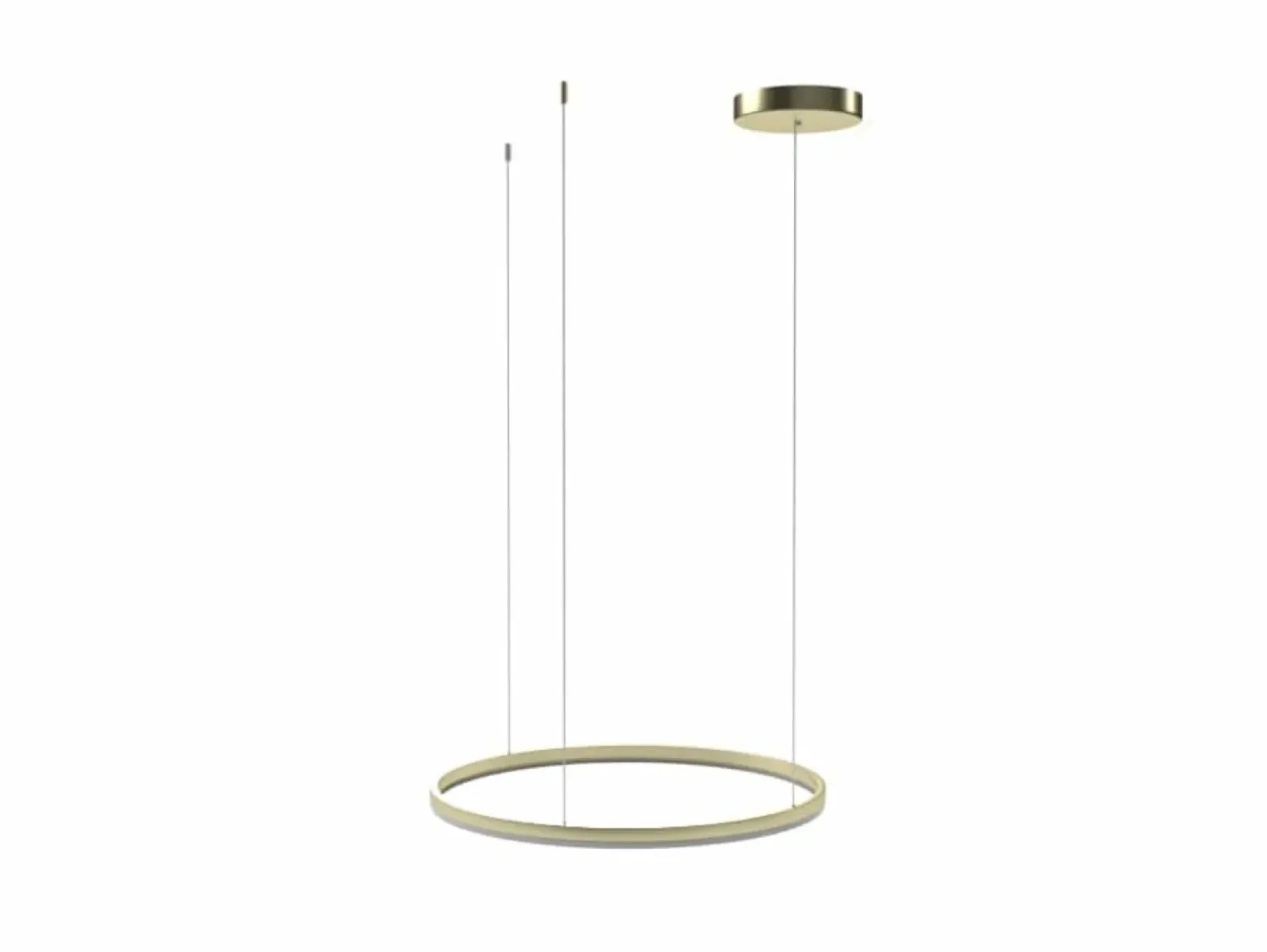 Sklep Kaja okrąg LED wiszący ⌀120cm z pilotem AZ5344 HALO | Kaja złoty Best