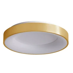 Sklep Kaja Złoty, okrągły, ledowy plafon ⌀60 5304-850RC-GD-3 GIULIA | Kaja* Lampy Led|Plafony Nowoczesne