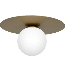 Sklep Kaja plafon, lampa sufitowa z białym kloszem LX 3309 z serii FLAT* Plafony Klasyczne