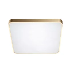 Sklep Kaja Złoty plafon LED do holu 4000K 12100006-GD SIERRA| Kaja Oświetlenie* Plafony Nowoczesne|Lampy Led