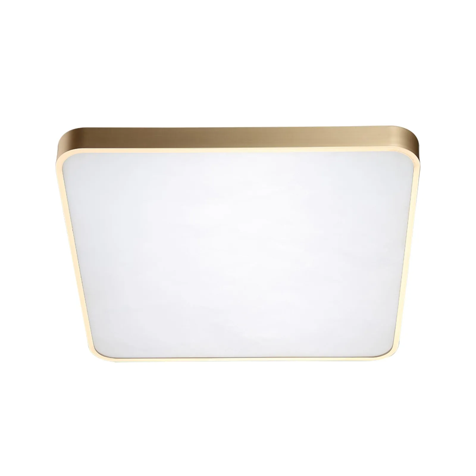 Sklep Kaja Złoty plafon LED do holu 4000K 12100006-GD SIERRA| Kaja Oświetlenie* Plafony Nowoczesne|Lampy Led
