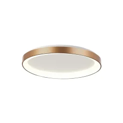 Sklep Kaja Złoty plafon LED okrąg ⌀58 PLF-53675-058RC-GD-3KS4K-TRDIMM VICO | Kaja* Lampy Led|Plafony Nowoczesne