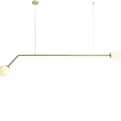 Sklep Kaja Złoty żyrandol minimalistyczny do salonu 1064H30 PURE | Kaja Zadzwońporabattel.783200183(8-16)/mailsklep@kaja.com.pl Clearance