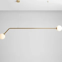 Sklep Kaja Złoty żyrandol minimalistyczny do salonu 1064H30 PURE | Kaja Zadzwońporabattel.783200183(8-16)/mailsklep@kaja.com.pl Clearance