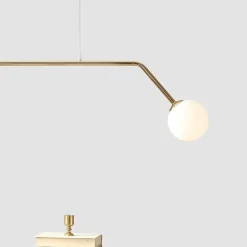 Sklep Kaja Złoty żyrandol minimalistyczny do salonu 1064H30 PURE | Kaja Zadzwońporabattel.783200183(8-16)/mailsklep@kaja.com.pl Clearance