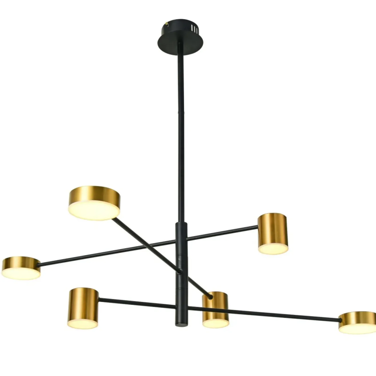 Sklep Kaja Zwis z obrotowymi ramionami LED PND-16374-6 BK+GD REMDAL | Kaja Flash Sale